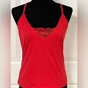 GBG Evelyn Lace Back Halter Top